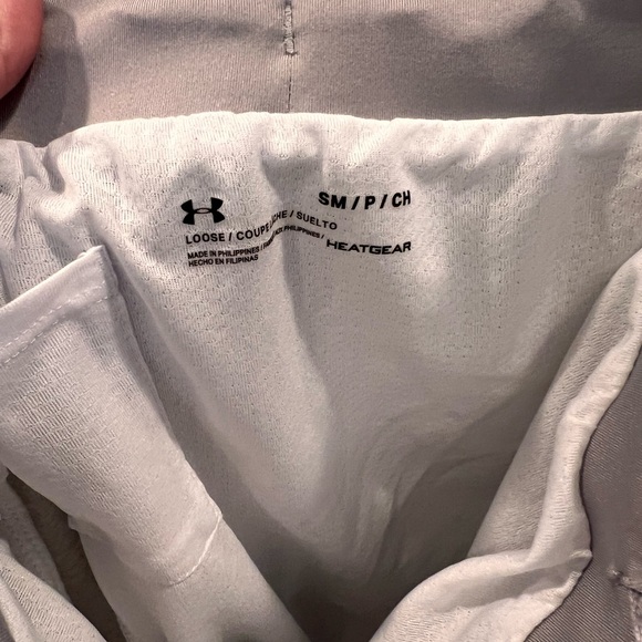 Under Armour women's grey drawstring shorts, size small petite - Picture 4 of 5